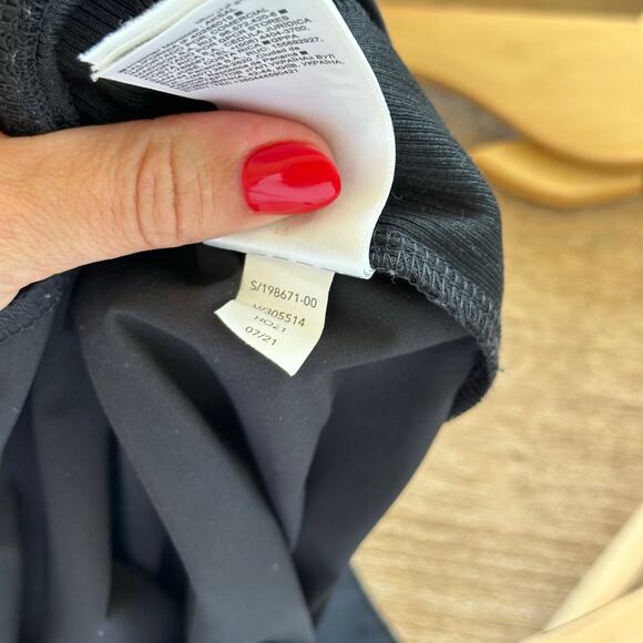 Athleta Brooklyn High Rise Pull On Ankle Pants Black 4 - Picture 10 of 10